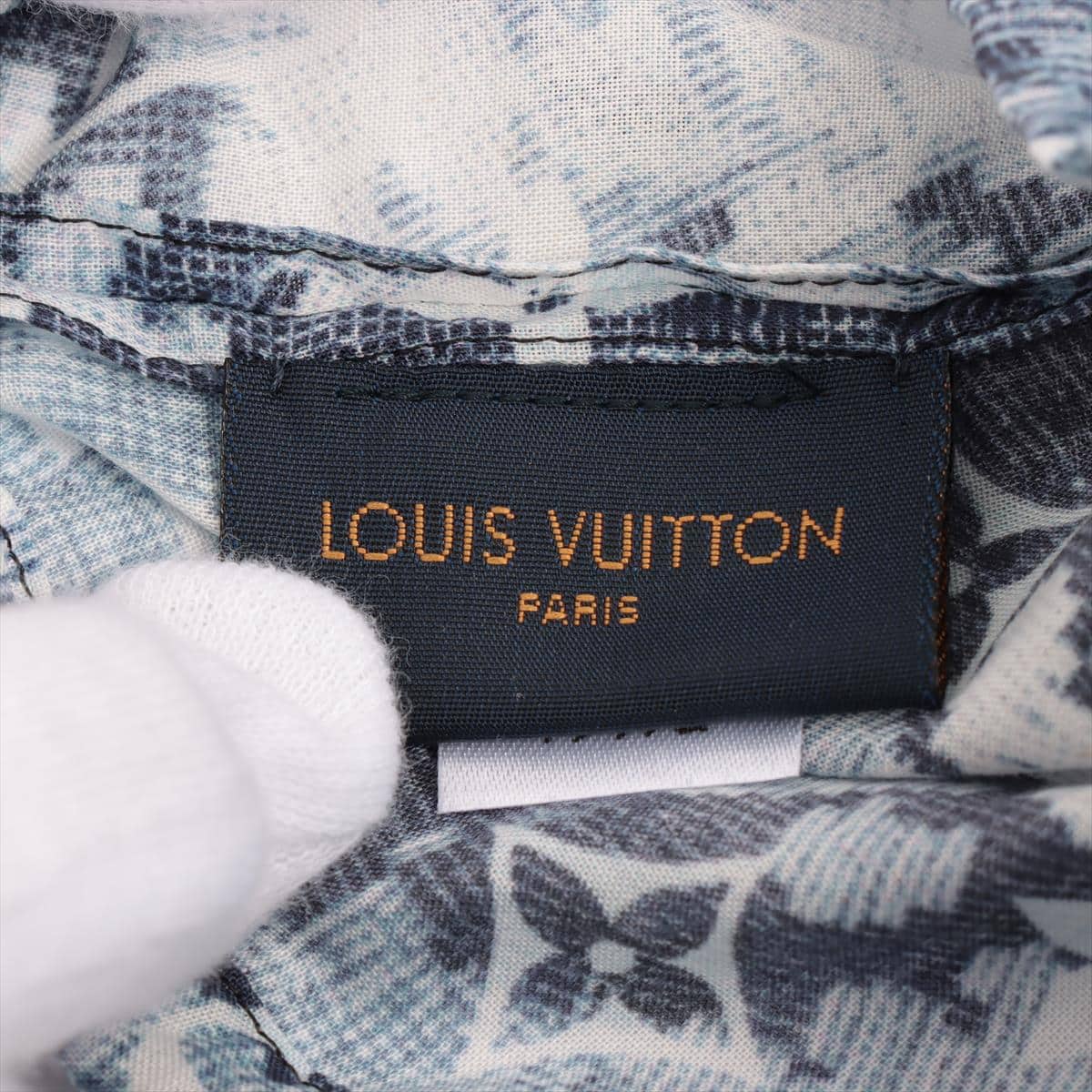 Louis Vuitton Monogram Tapestry Pouch MP2886 Navy blue