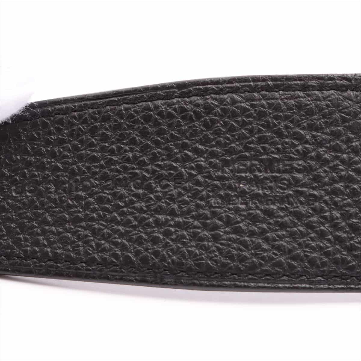 Hermès Constance Touareg H Belt Y engraving: 2020 Belt 925 & leather Black
