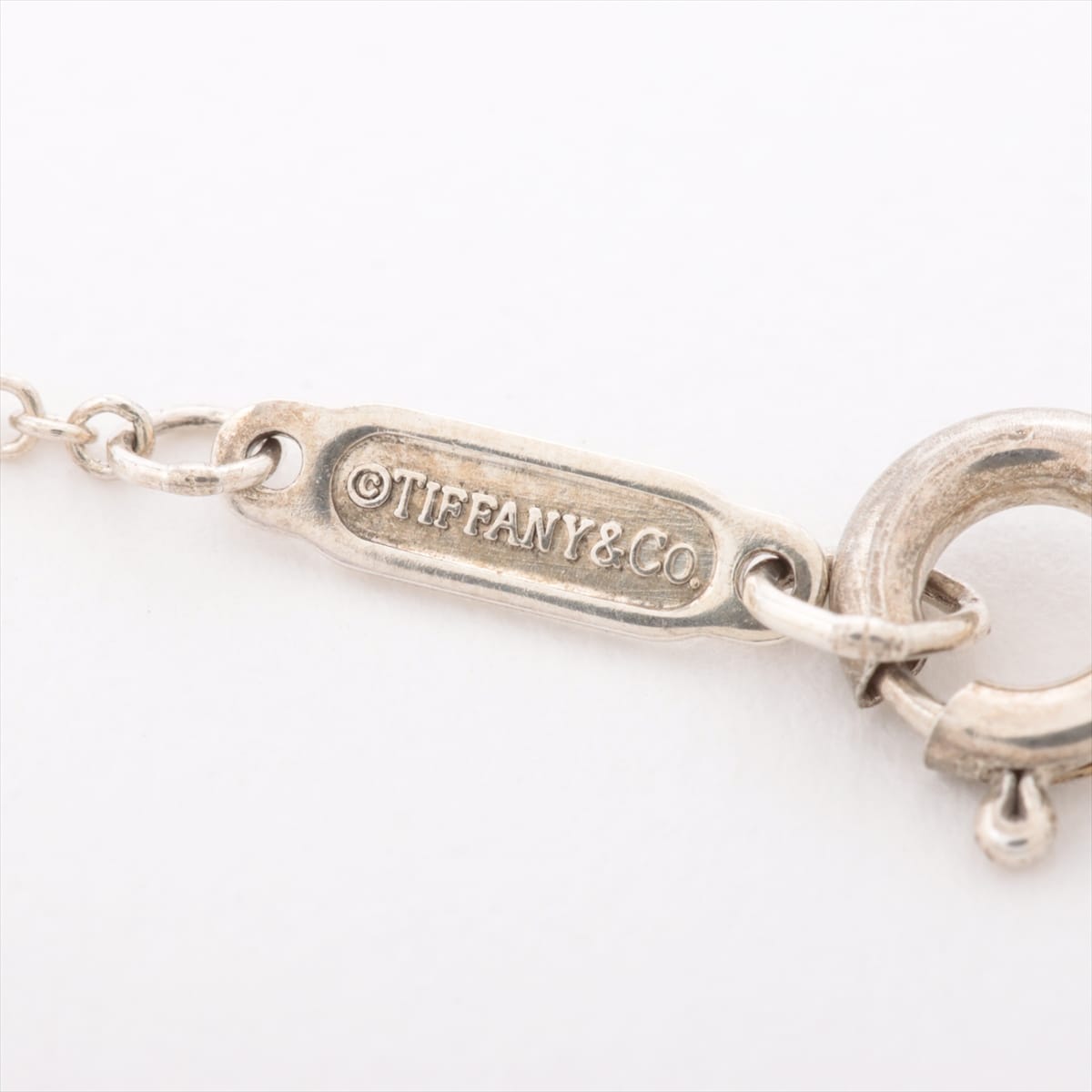 Tiffany 1837 Lock Necklace 925 2.6g Silver diamond necklace