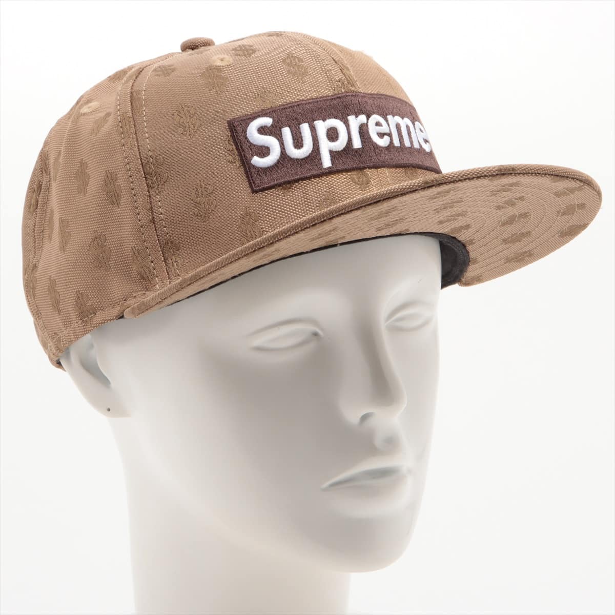 Supreme × New Era Cap Polyester Brown