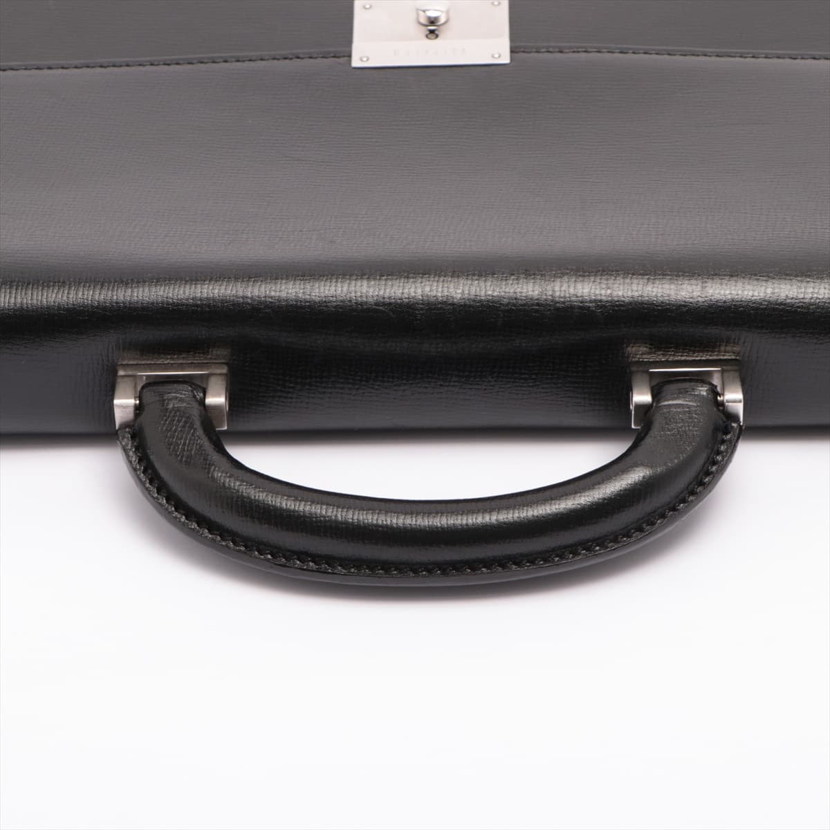 Valextra Leather Business bag Black