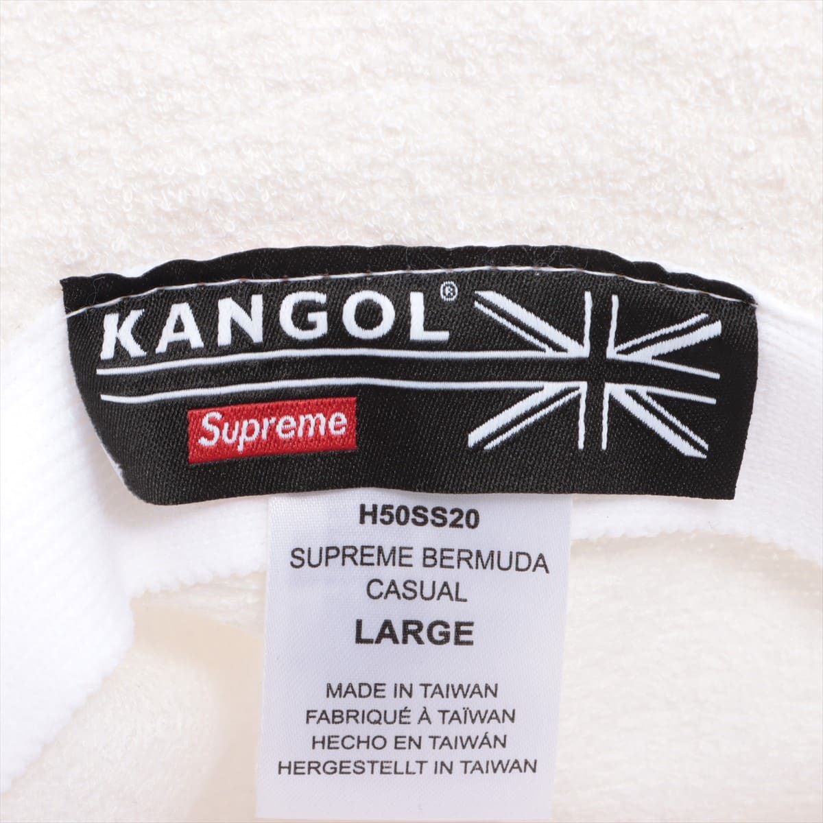 Supreme x Kangor Hat L Acrylic x polyester White