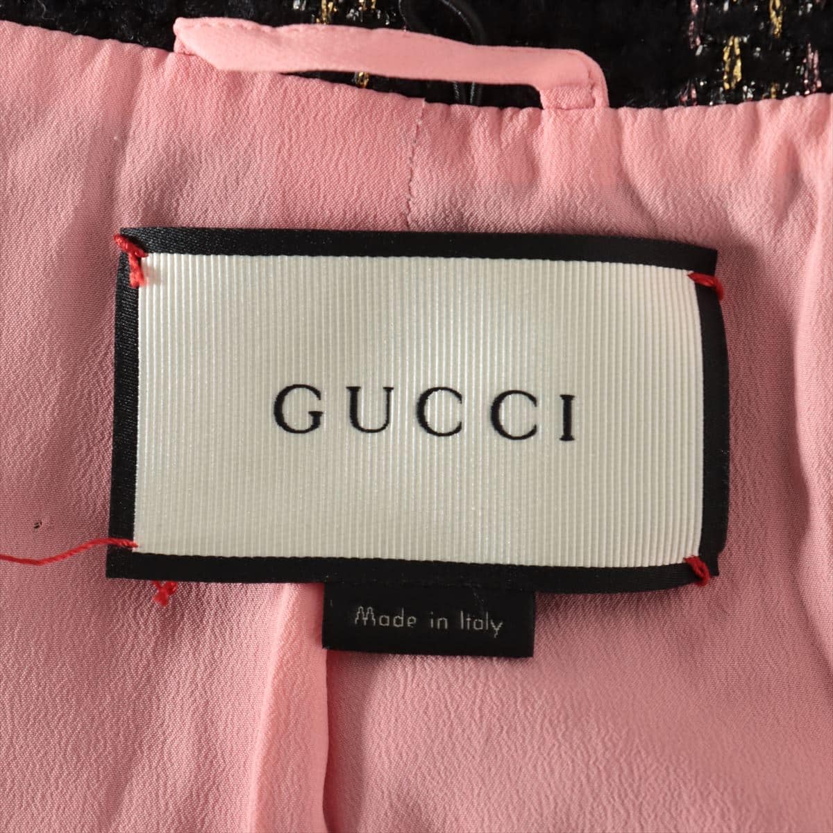 Gucci Tweed Setup 38/36 Ladies' Black x pink