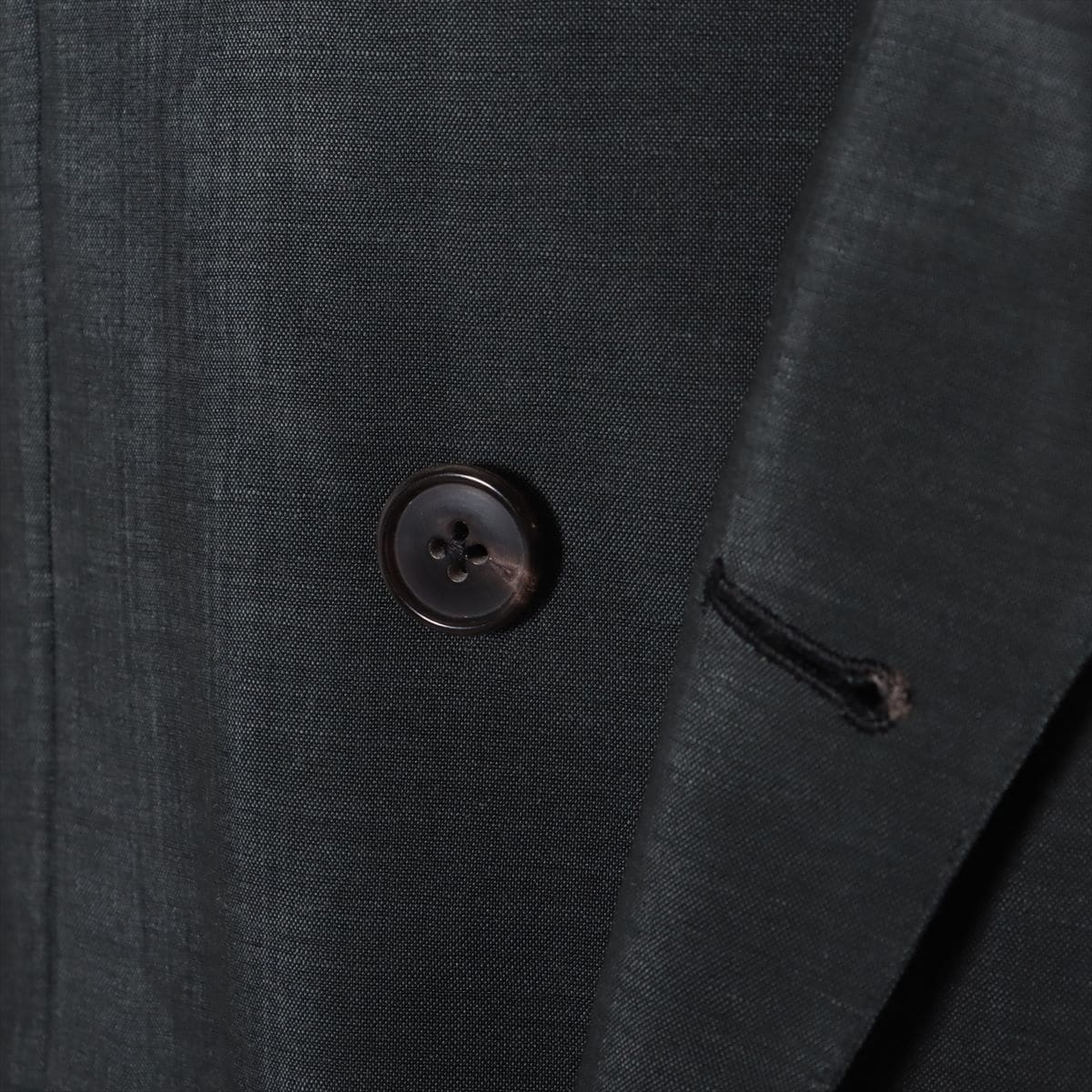 Hermès Wool & mohair Setup 52 Men's Grey