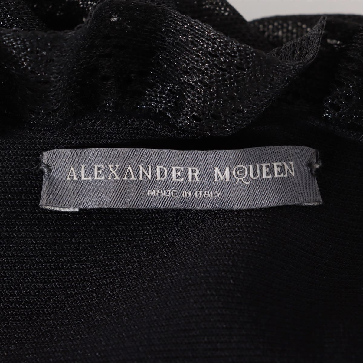 Alexander McQueen 18 years Polyester × Rayon Sleeveless dress S Ladies' Black