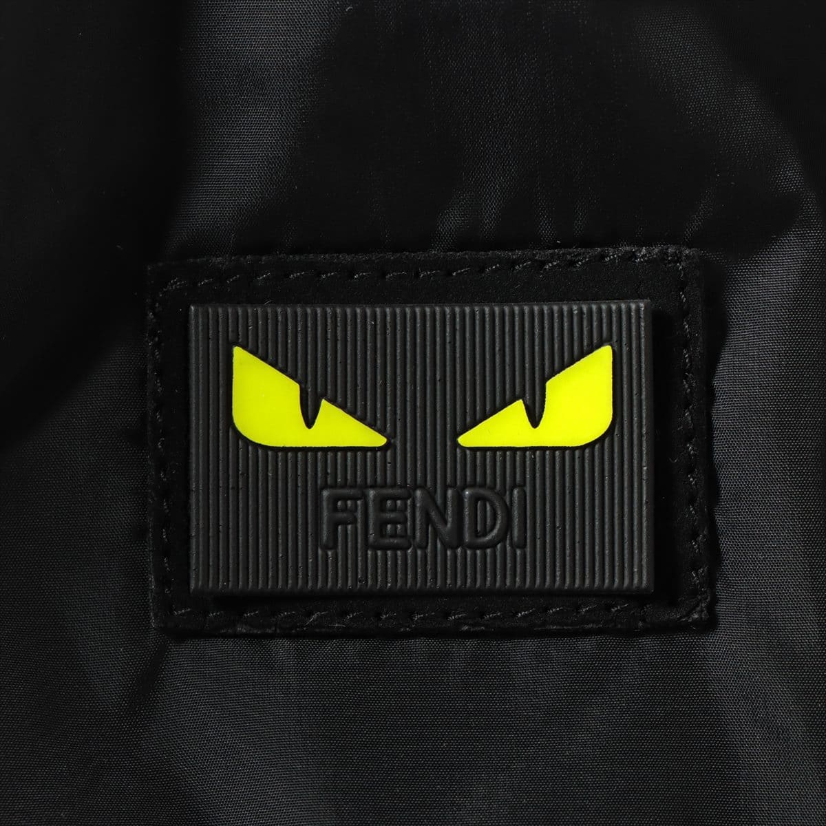 Fendi 19-year Nylon Vest 48 Men's Black  Monster Reversible