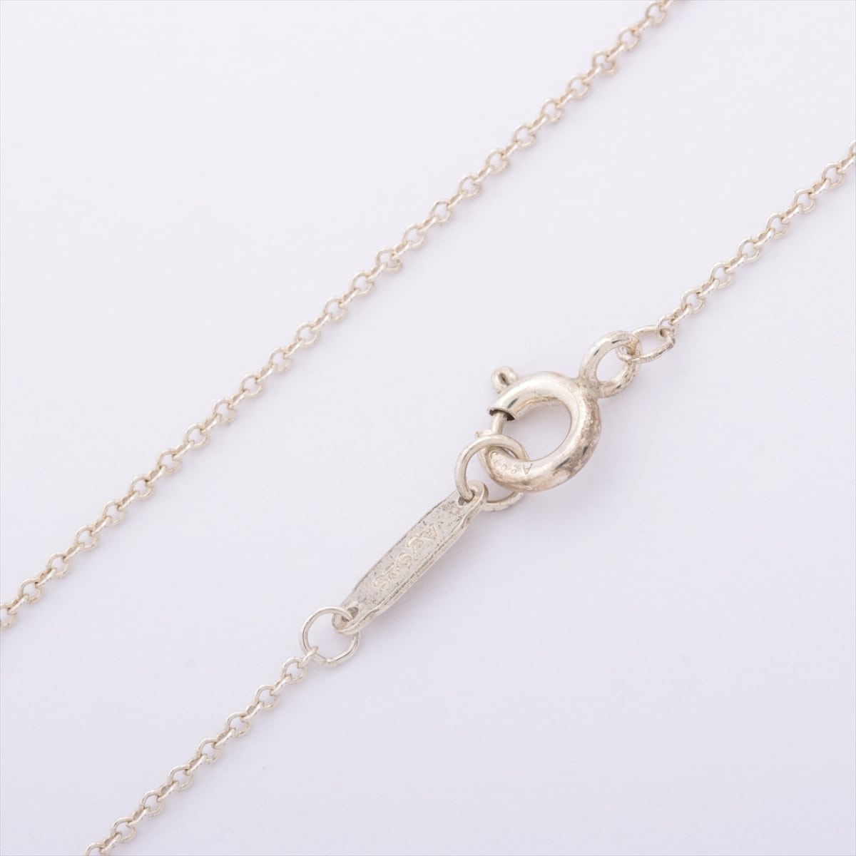 Tiffany 1837 Interlocking Circle Necklace 925 4.9g Silver