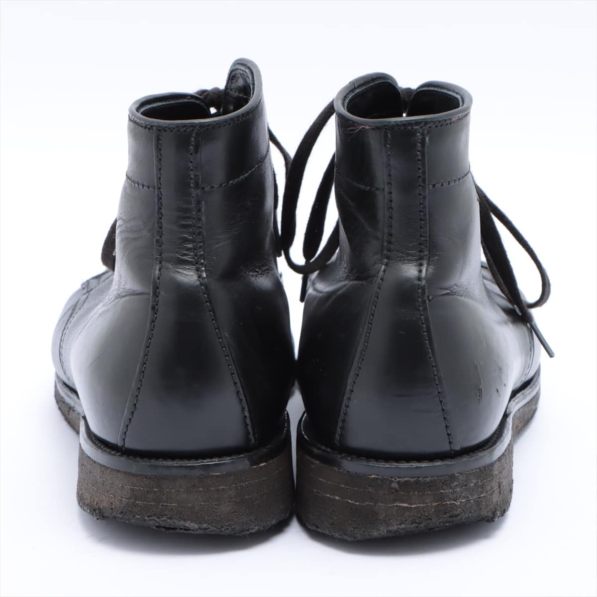 Alden Leather Boots 8 Men's Black 45491H chrome excel crepe sole Tanker