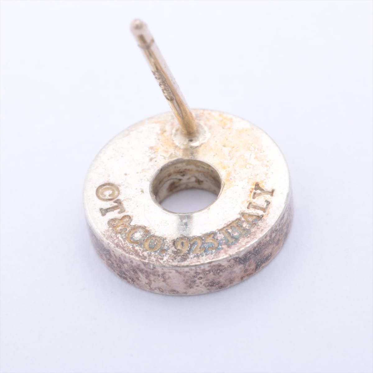 Tiffany 1837 Circle Piercing jewelry 925 2.7g Silver