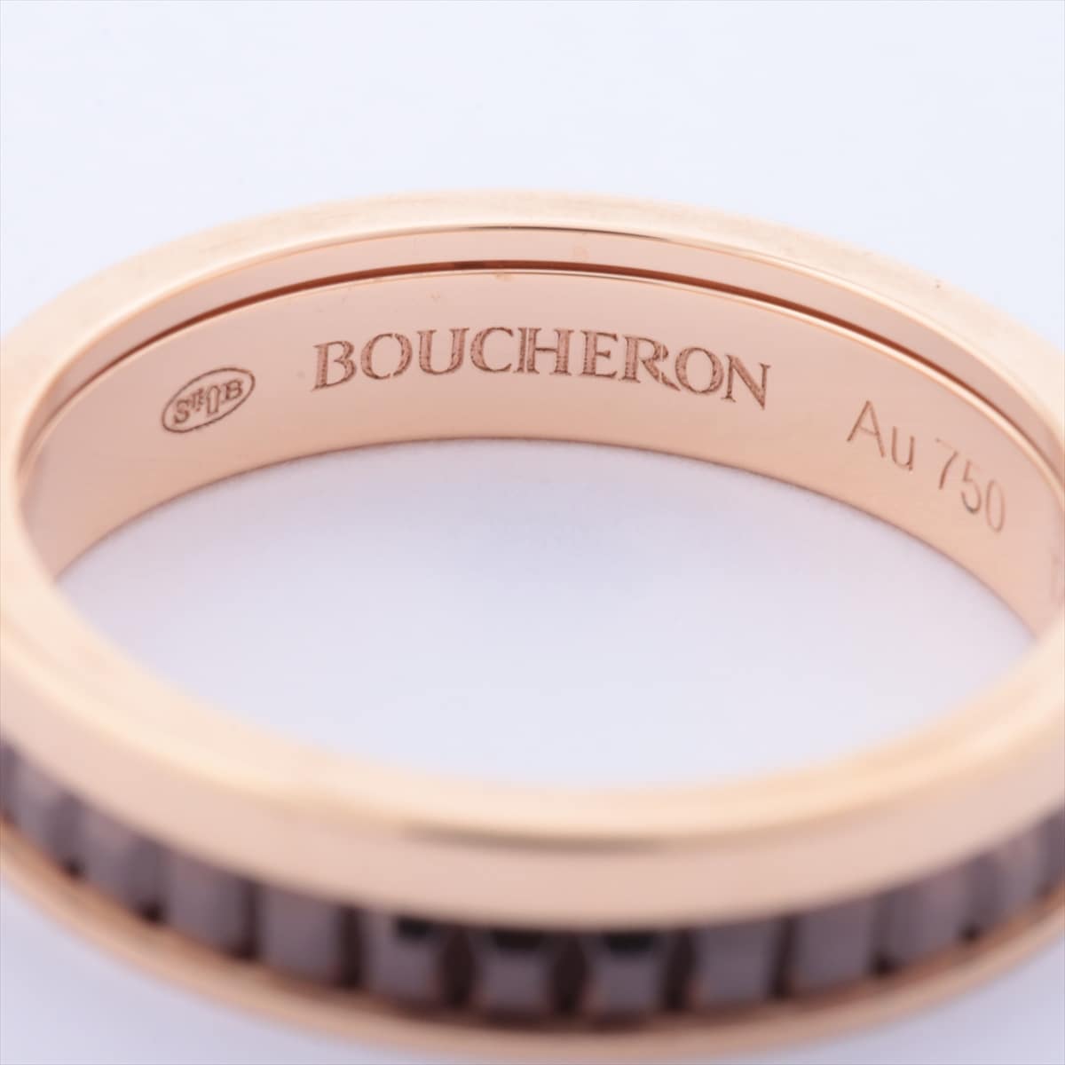 Boucheron Quatre Classic rings 750PG 3.8g 48