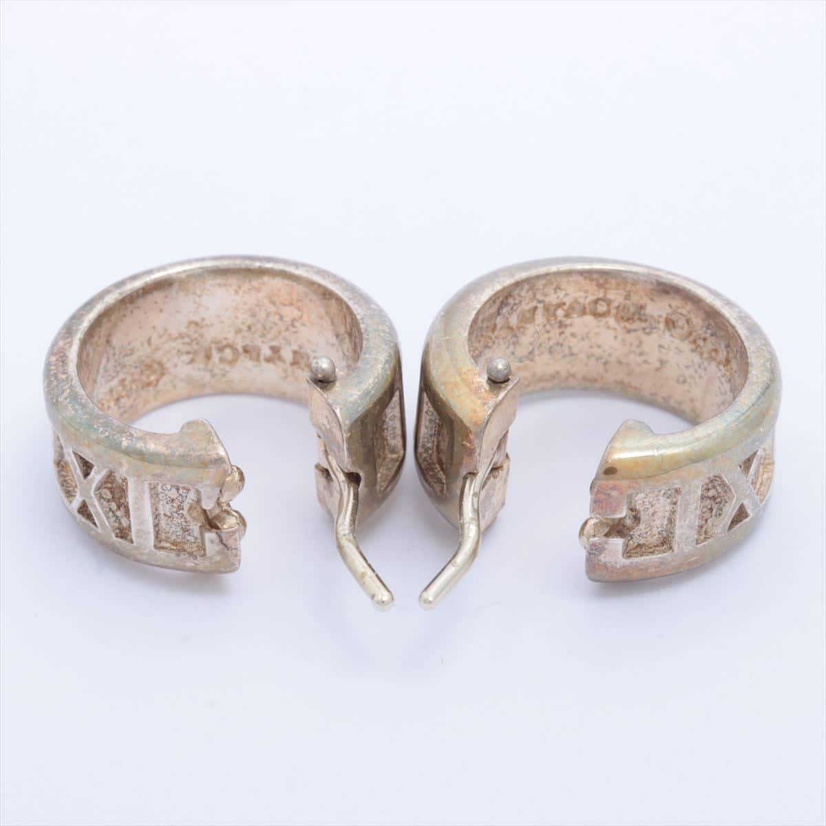 Tiffany Atlas Piercing jewelry (for both ears) 925 7.3g Silver