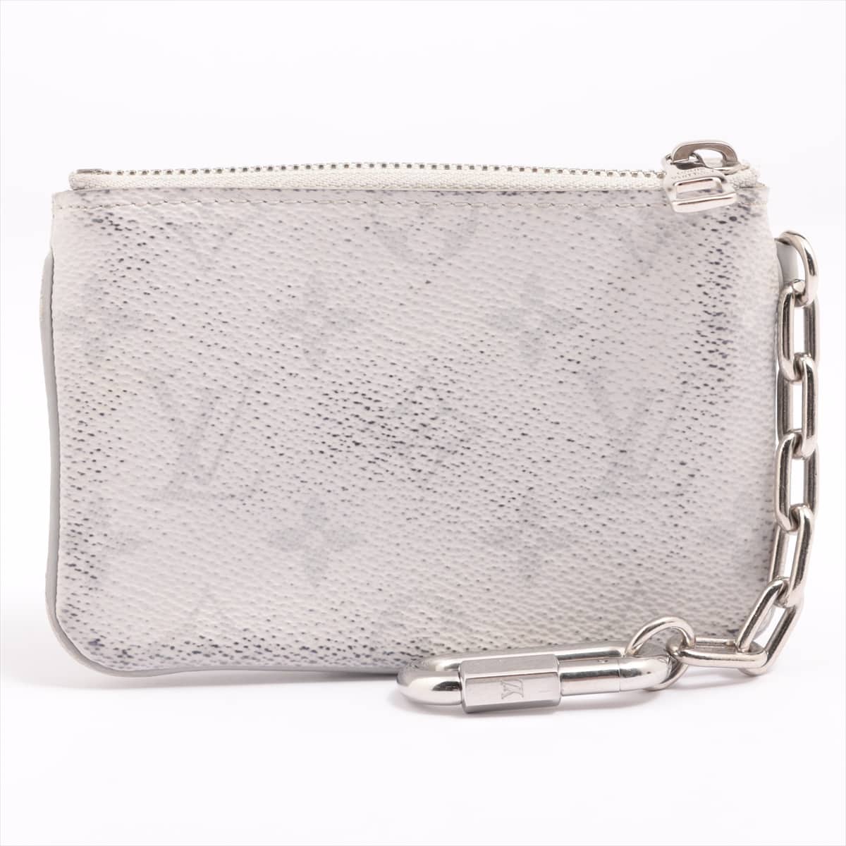 Louis Vuitton White monogram Zipped pouch M67809 Coin purse
