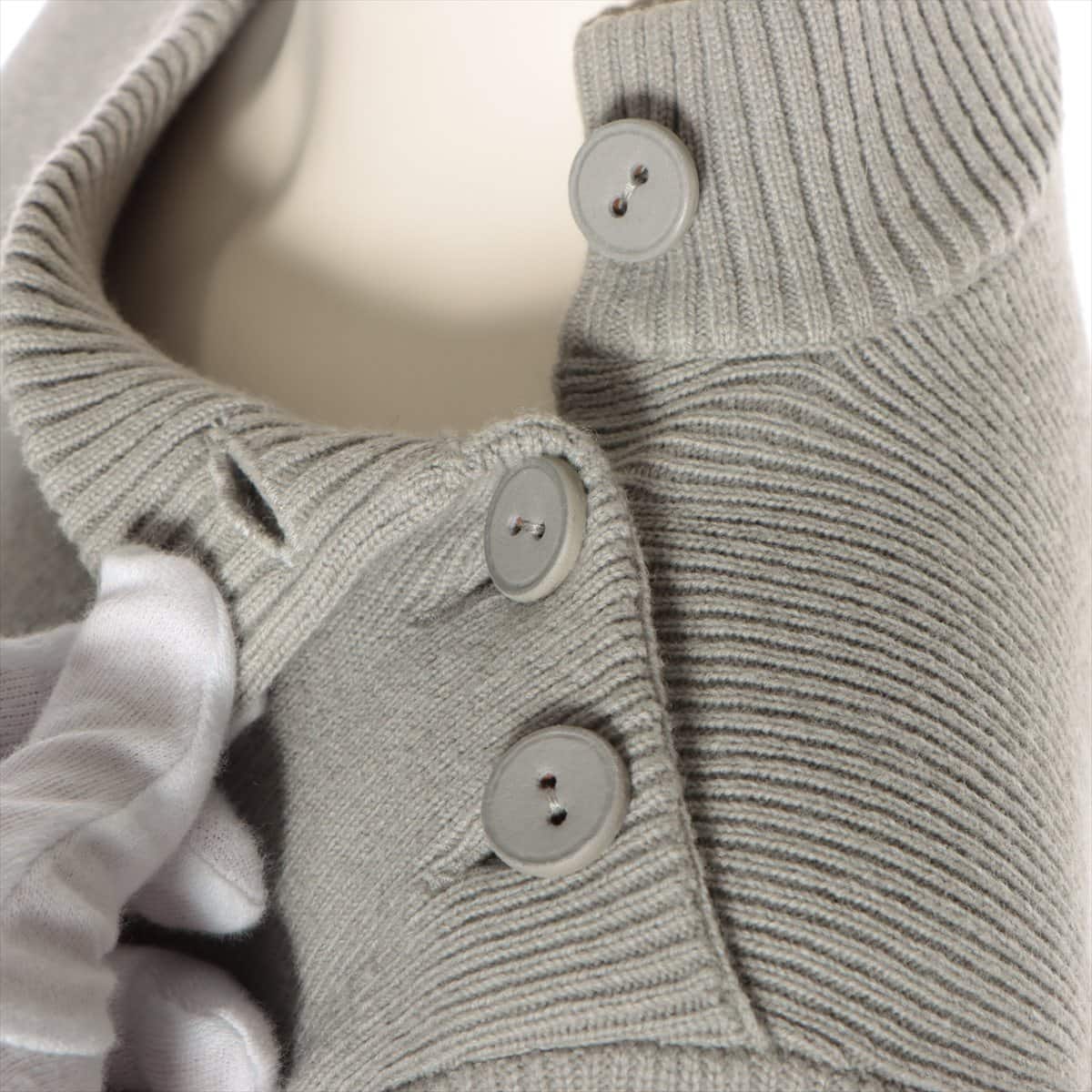 Hermès Wool & cashmere Knit dress 36 Ladies' Grey