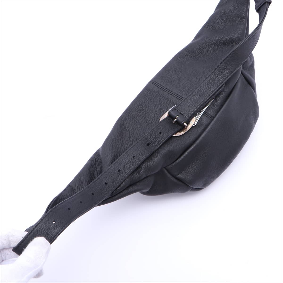Chrome Hearts Snat Pack Shoulder bag Leather Black