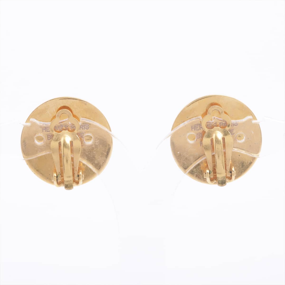 Hermès Serie Earrings (for both ears) GP Gold