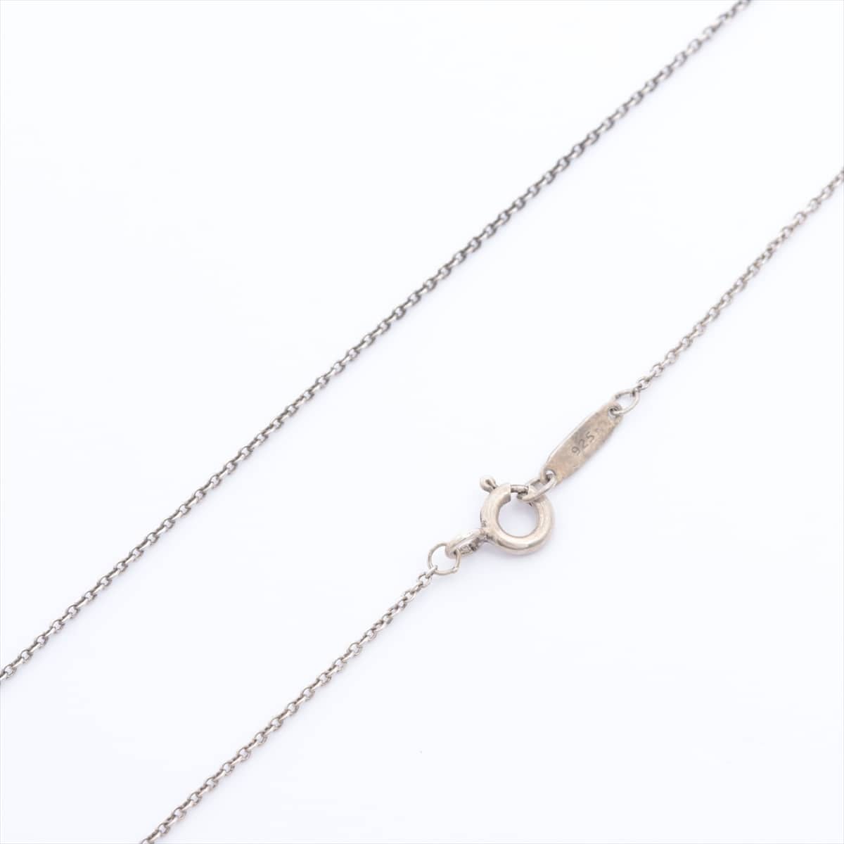 Tiffany 1837 Interlocking Circle Necklace 925×750 5.7g Gold × Silver