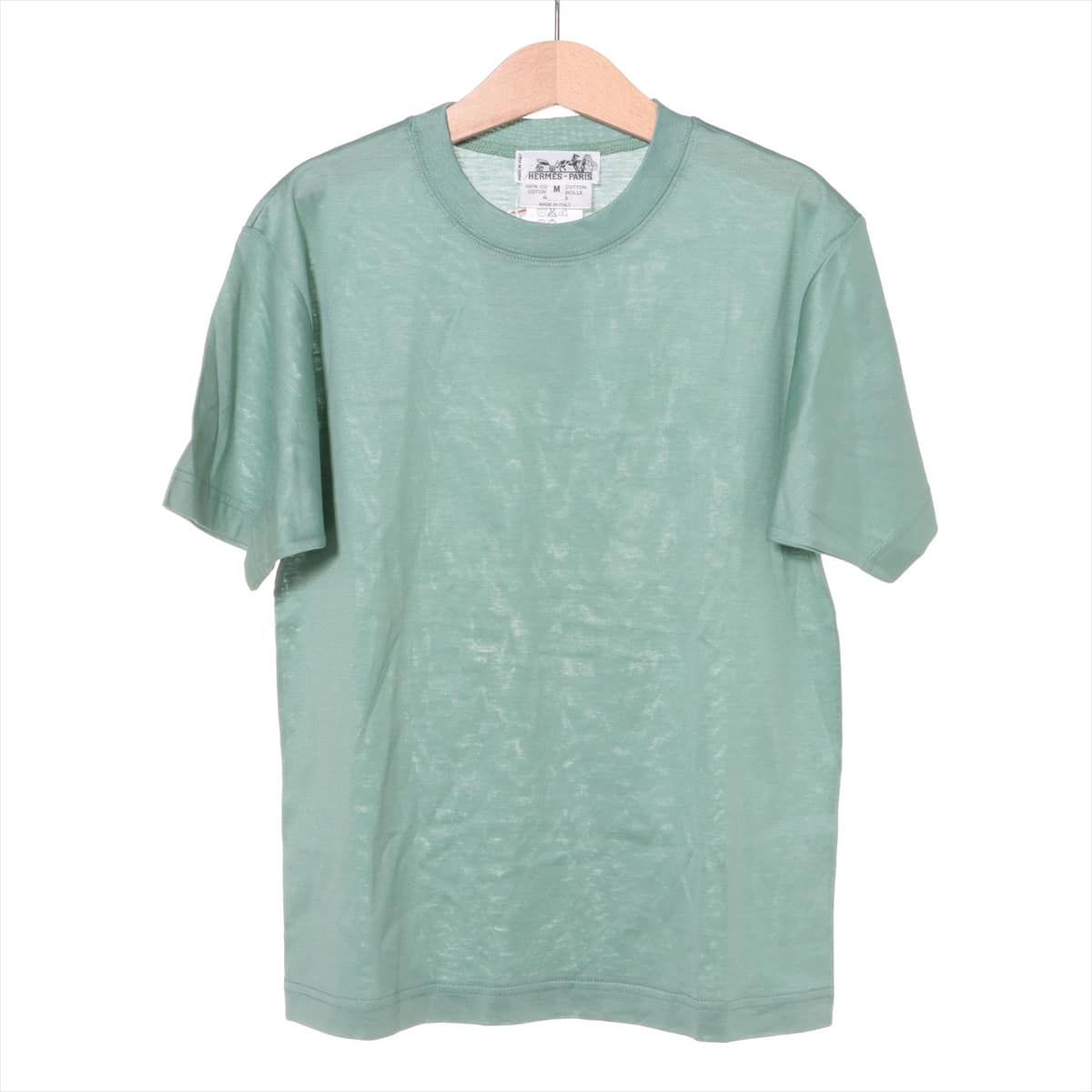 Hermès Cotton T-shirt M Men's Green