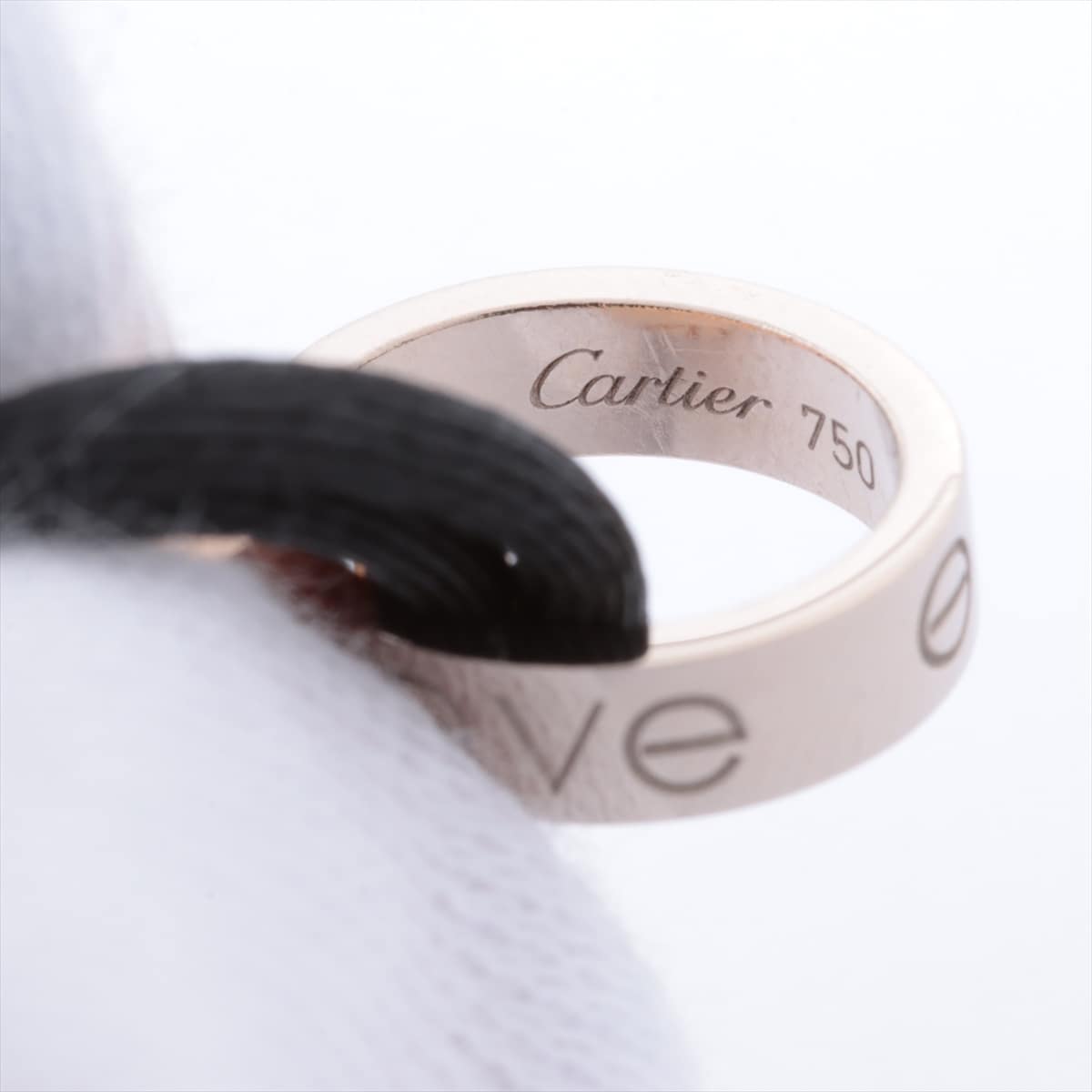 Cartier Love Charity Cord bracelet 750 PG×WG 5.8g