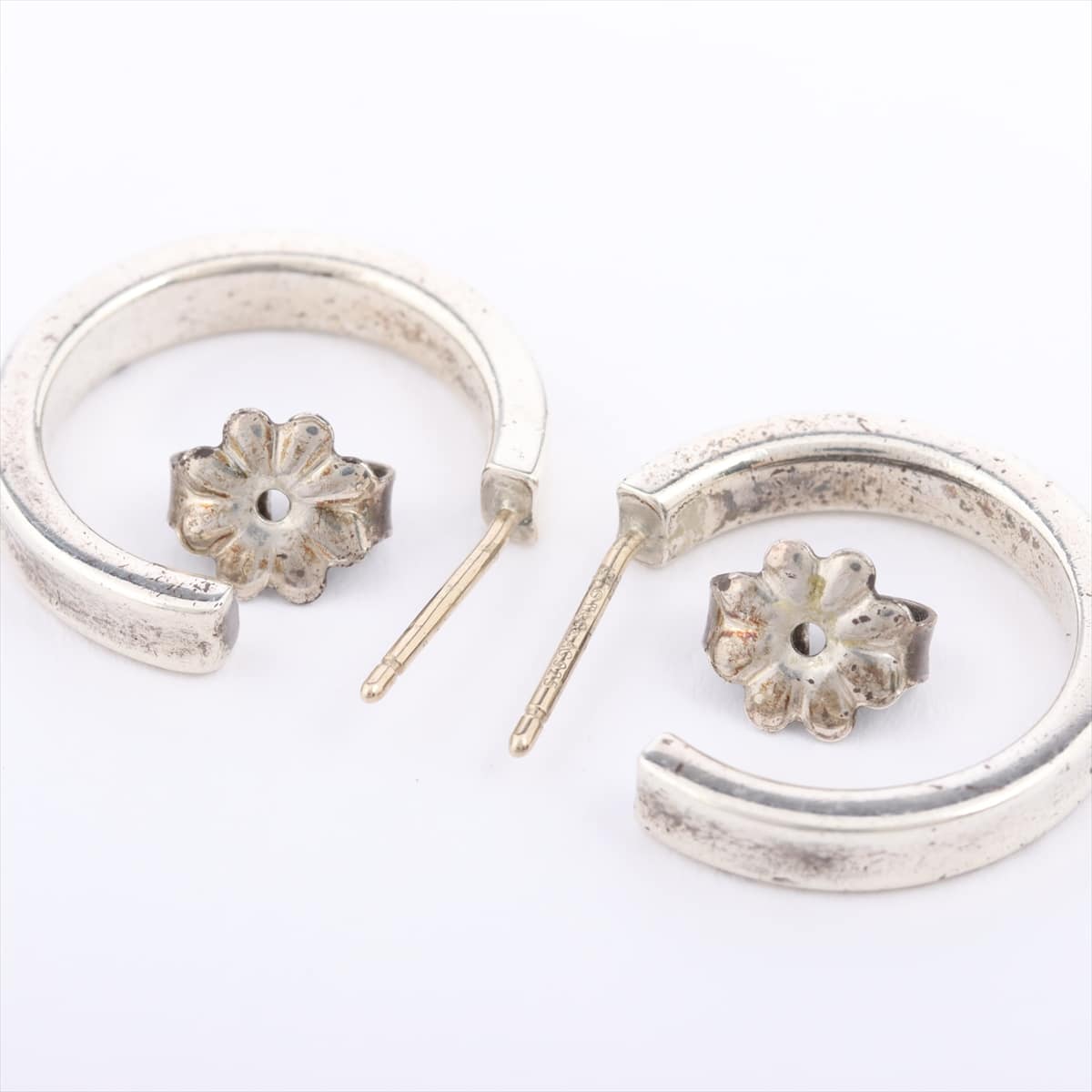 Tiffany 1837 Narrow Piercing jewelry (for both ears) 925 4.2g Silver