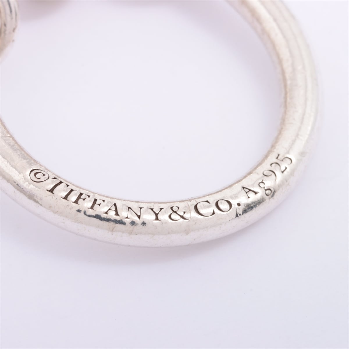 Tiffany Logo Keyring 925 Silver