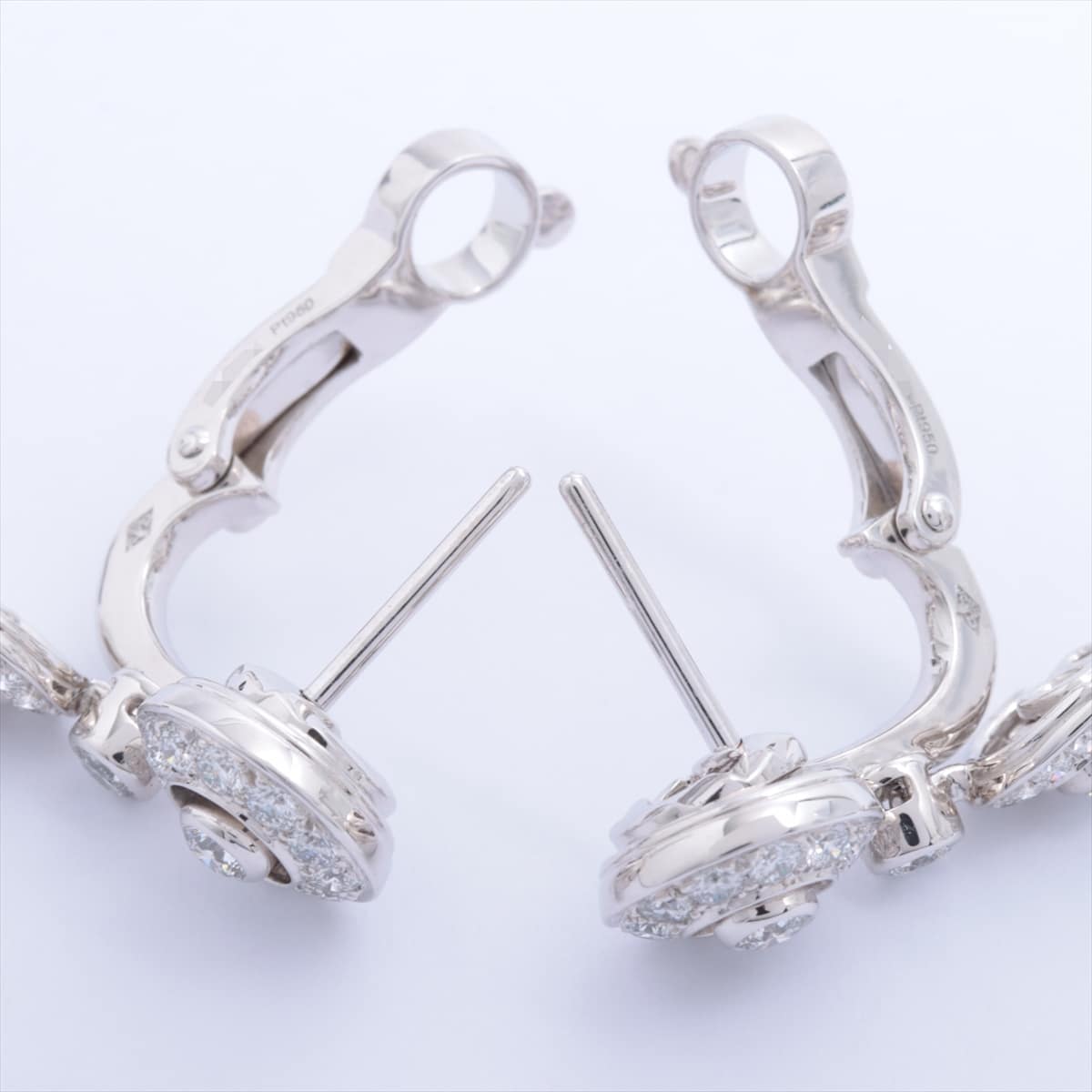 Cartier Fauna & Flora diamond Piercing jewelry Pt950 18.2g