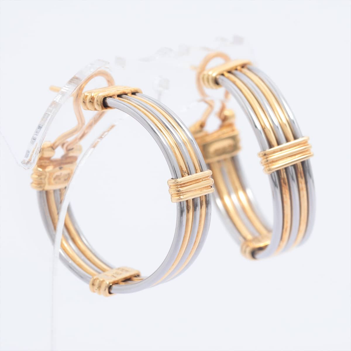 Cartier Piercing jewelry 750 x metal 11.6g Gold × Silver
