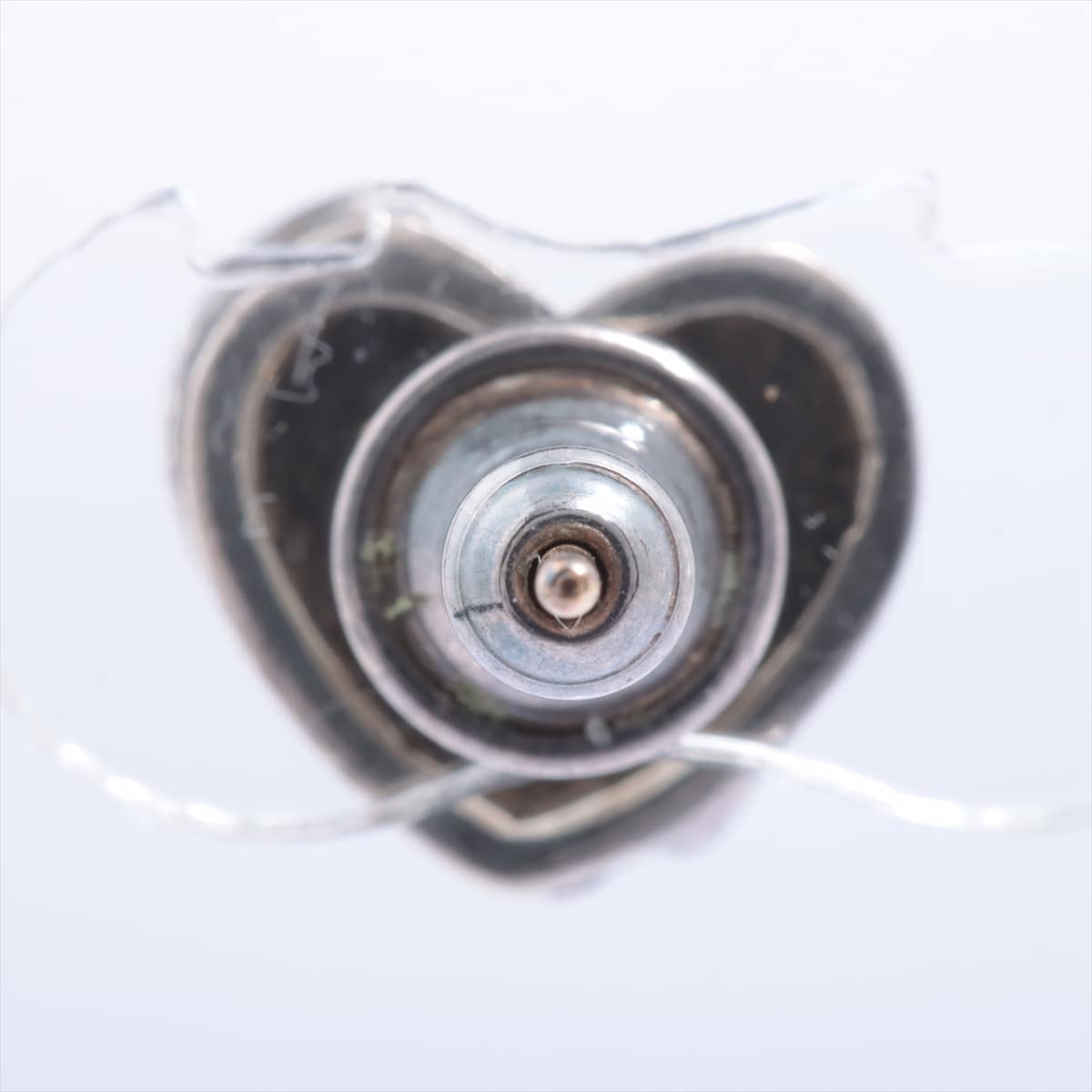 Chrome Hearts Heart Stud Earrings Piercing jewelry (for one ear) 925×14K 1.3g