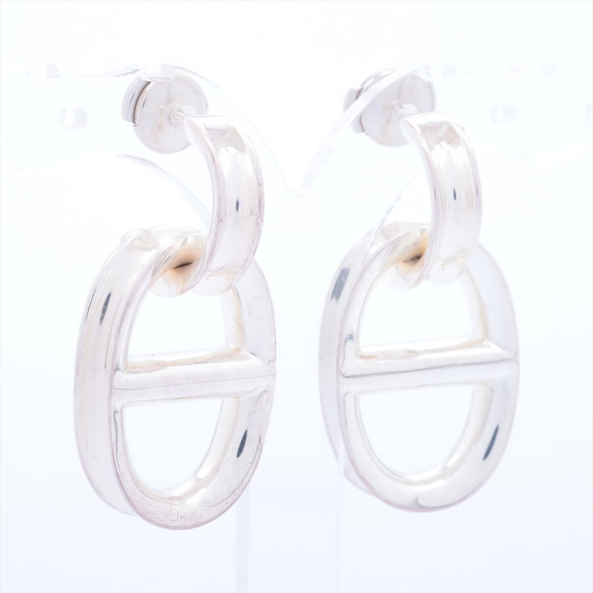 Hermès Chaîne d'Ancre Piercing jewelry (for both ears) 925 17.1g Silver