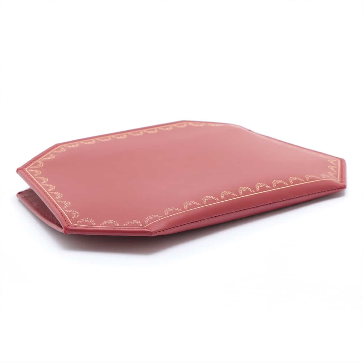 Cartier Leather Clutch bag Red