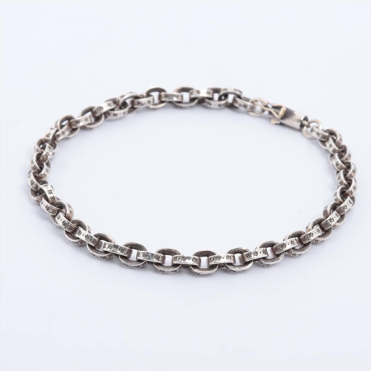 Chrome Hearts Paper Chain Bracelet 925×14K 14.9g