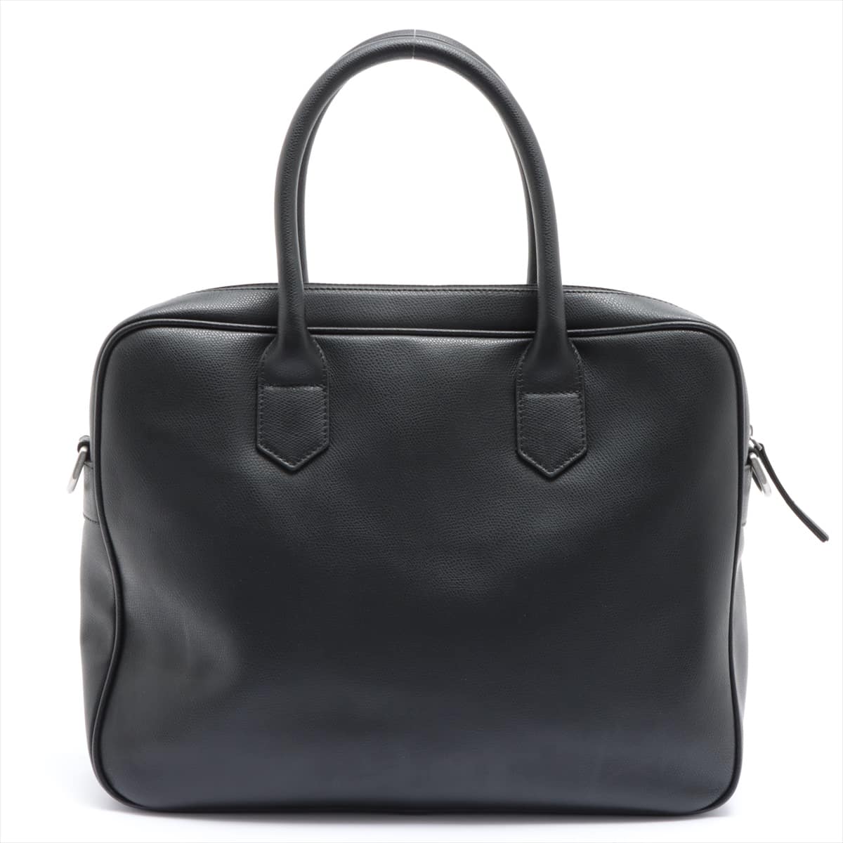 Emporio Armani Leather 2WAY Businessbag Black