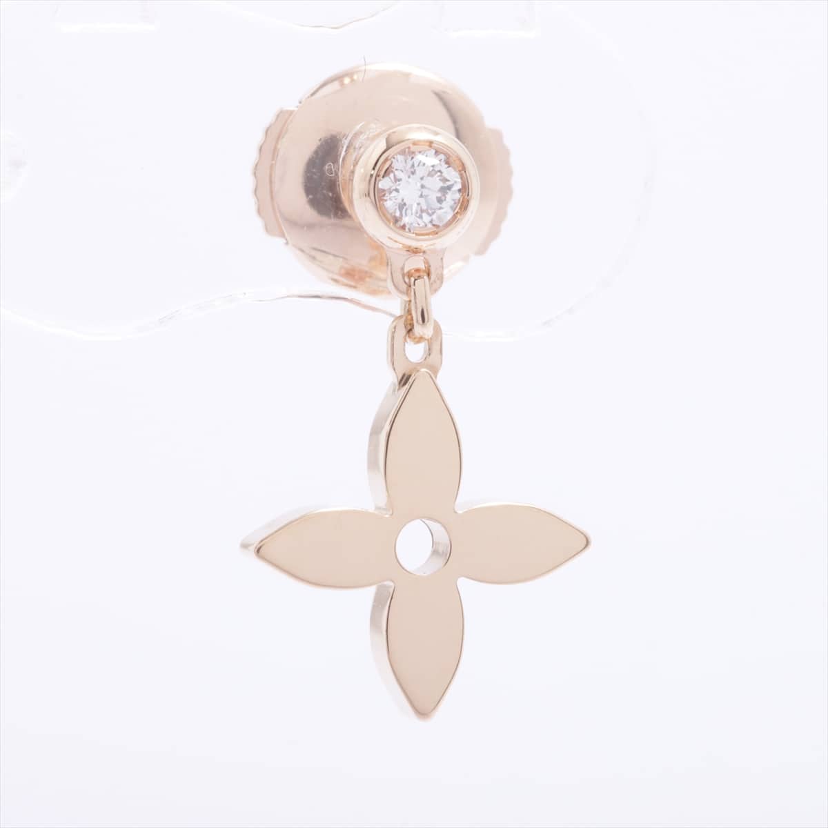 Louis Vuitton Puz Monogram Idylle diamond Piercing jewelry 750 PG 1.1g