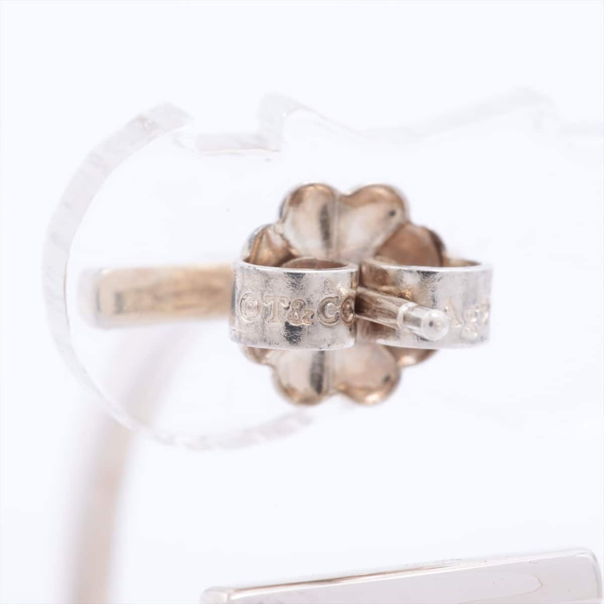 Tiffany T Wire Hoop Piercing jewelry 925 4.0g Silver
