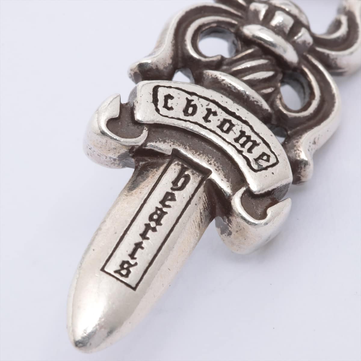 Chrome Hearts Dagger Keyring 925 11.2g With invoice