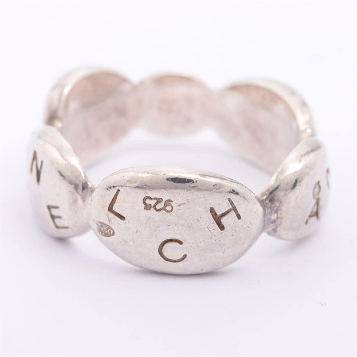 Chanel Logo rings 925 5.5g Silver