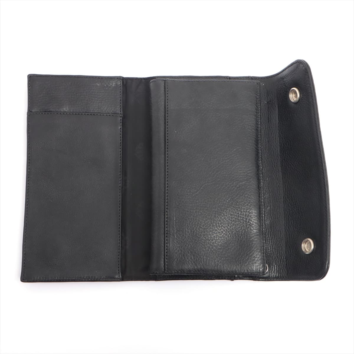 Chrome Hearts Wave Wallet Wallet Leather
