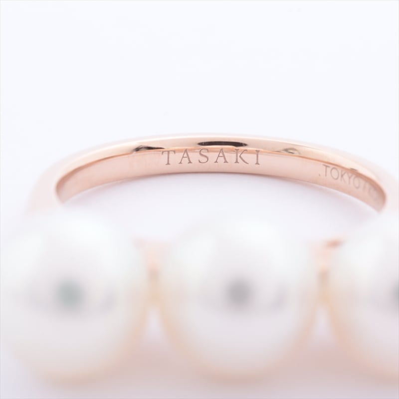 TASAKI Balance Plus Pearl rings 750 PG 5.8g about 8.0mm