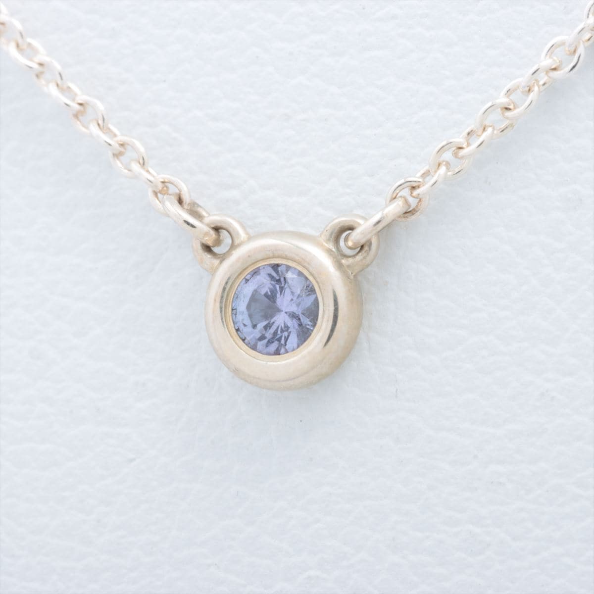 Tiffany Kolor By the Yard Necklace 925 1.5g Blue
