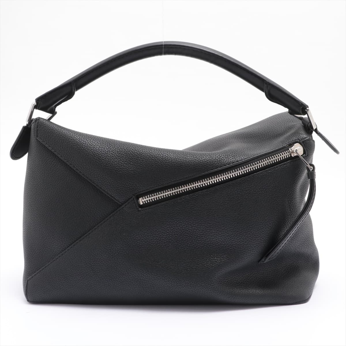 Loewe Puzzle Large Leather 2way handbag Black