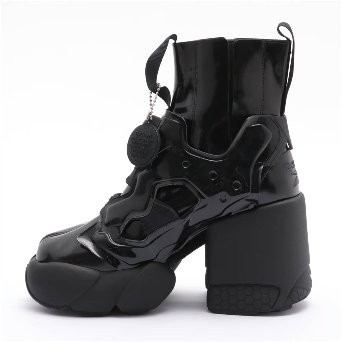 Maison Margiela x Reebok Leather × Rubber Boots 37 Ladies' Black ? Tabi Instapump Fury High