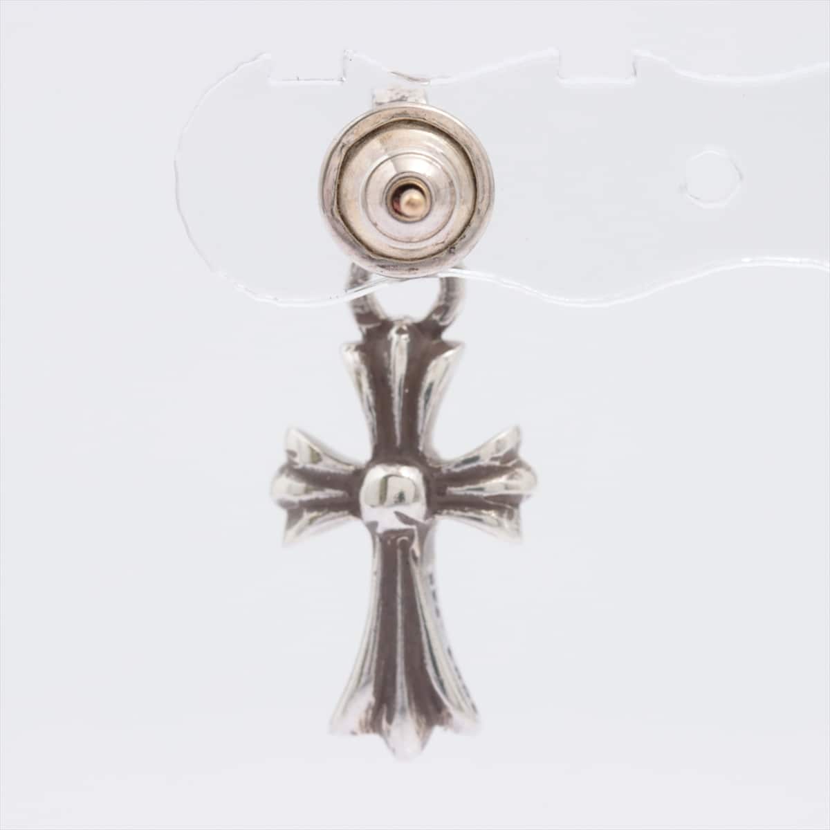Chrome Hearts CH Cross Baby fat charms Piercing jewelry 925×14K 2.6g With invoice