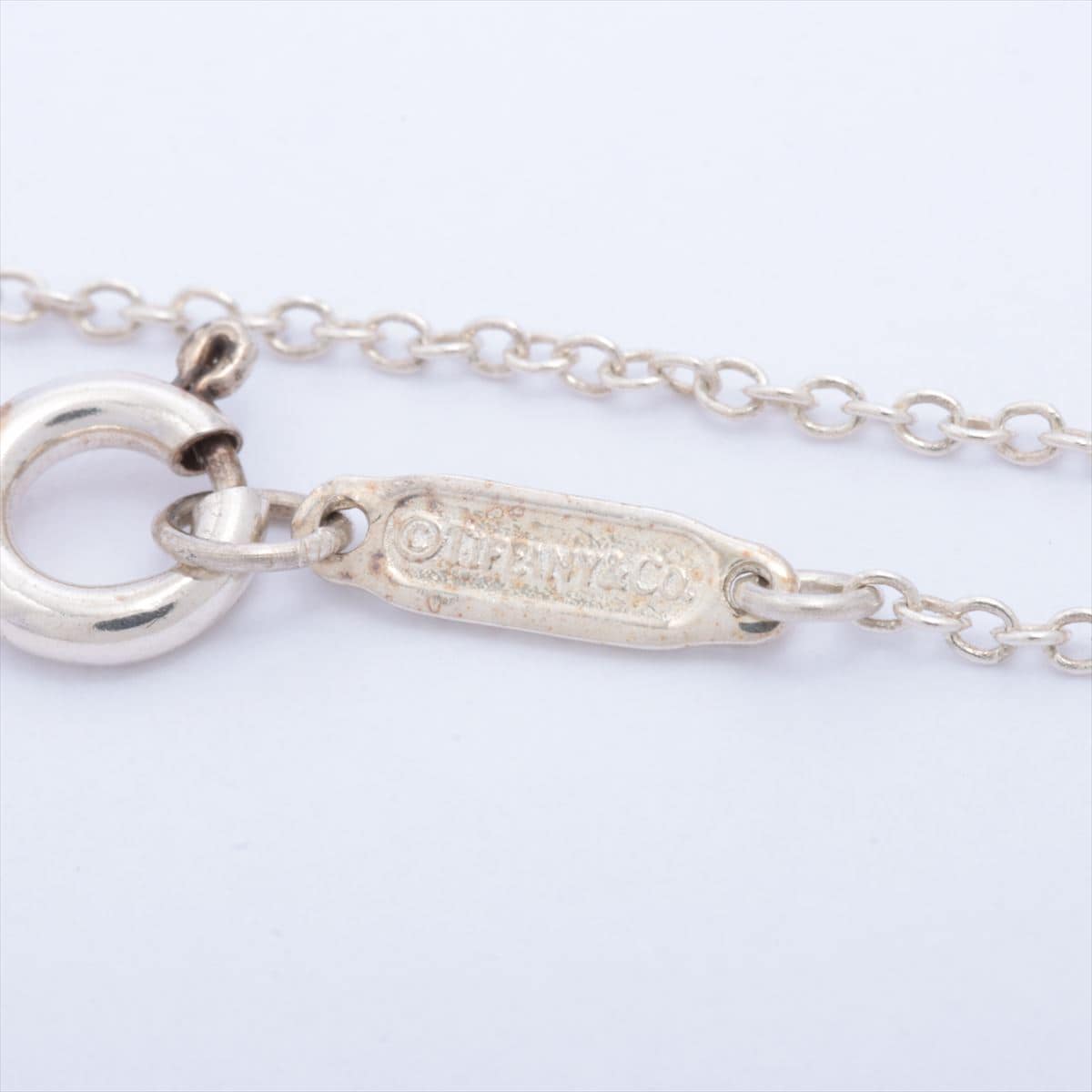 Tiffany 1837 Interlocking Circle Necklace 925 4.8g Silver