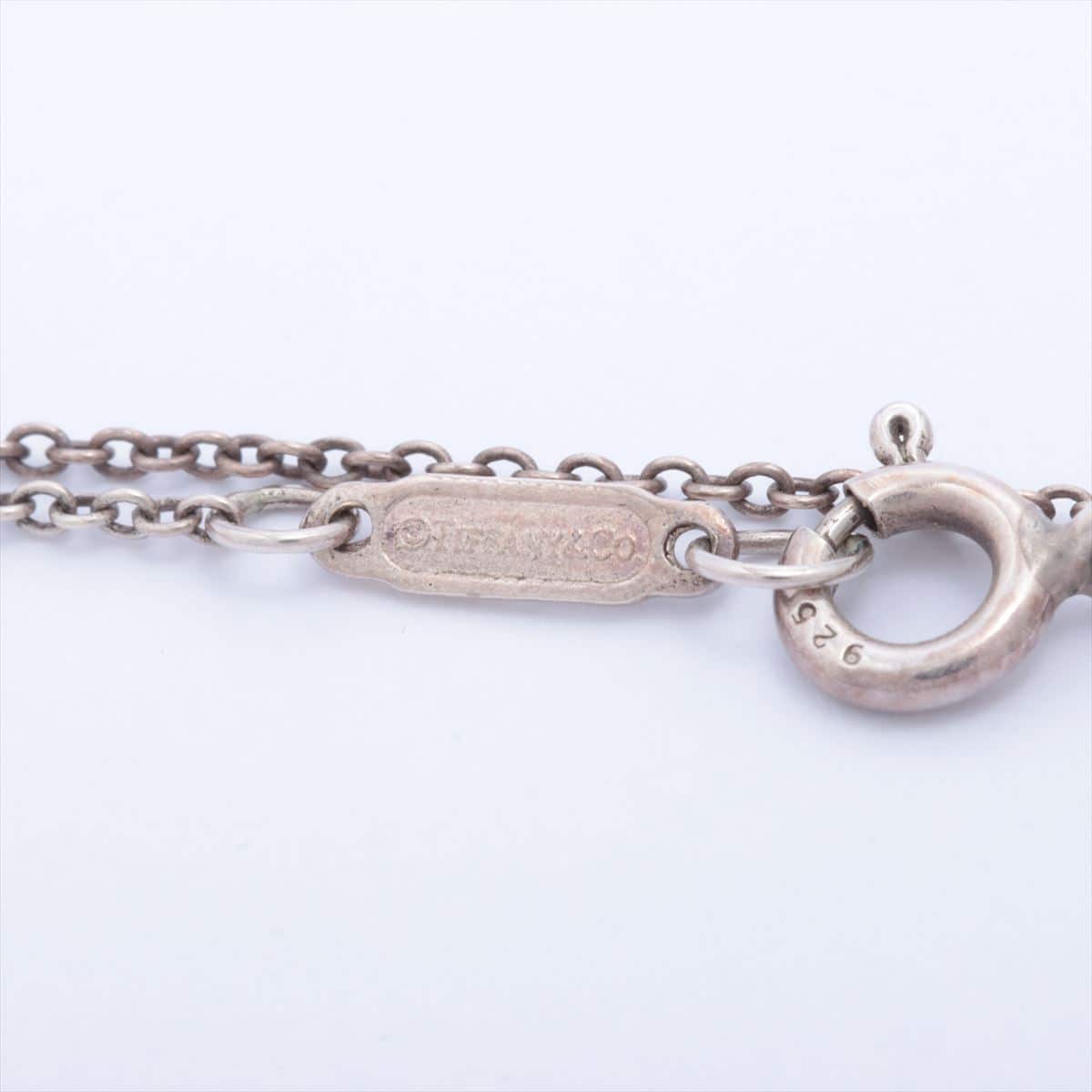 Tiffany 1837 Interlocking Circle Necklace 925 4.2g Silver
