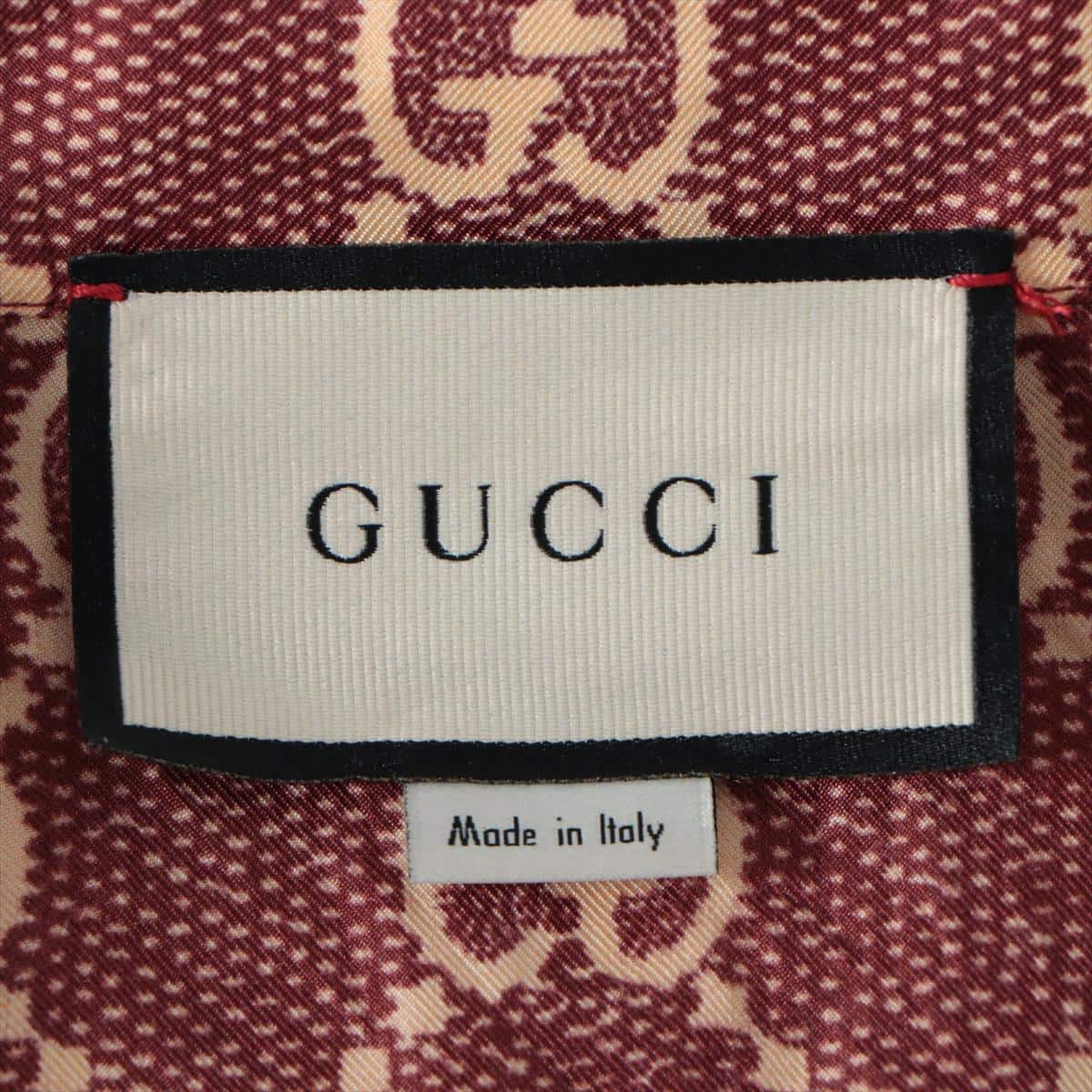 Gucci GG Supreme Silk Dress XS Ladies' Brown  628781