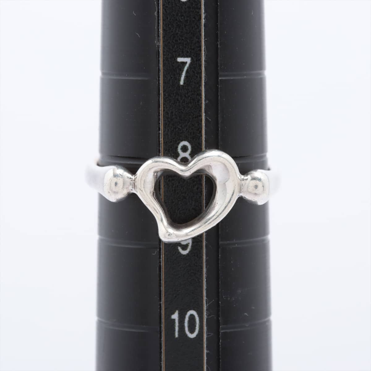 Tiffany Open Heart rings 925 2.6g Silver