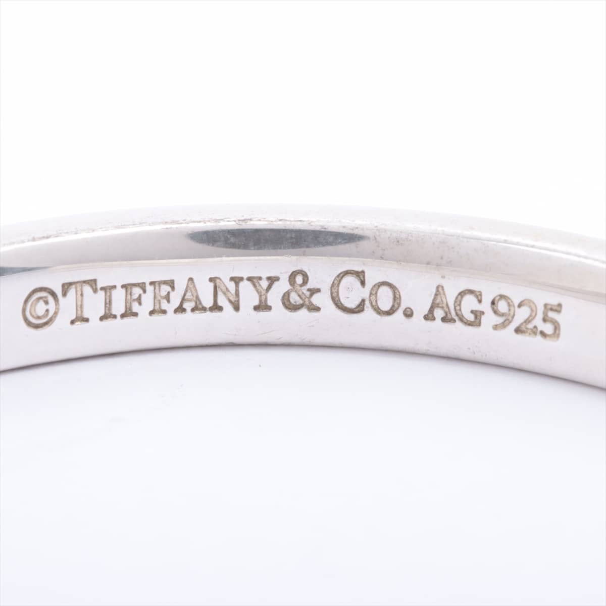 Tiffany 1837 Narrow Bangle 925 17.1g Silver