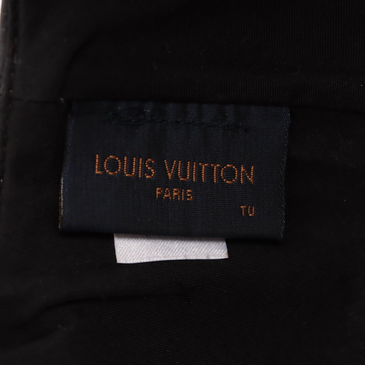 Louis Vuitton MP2320 Newsboy cap Monogram TO0198 Cap Leather Noir