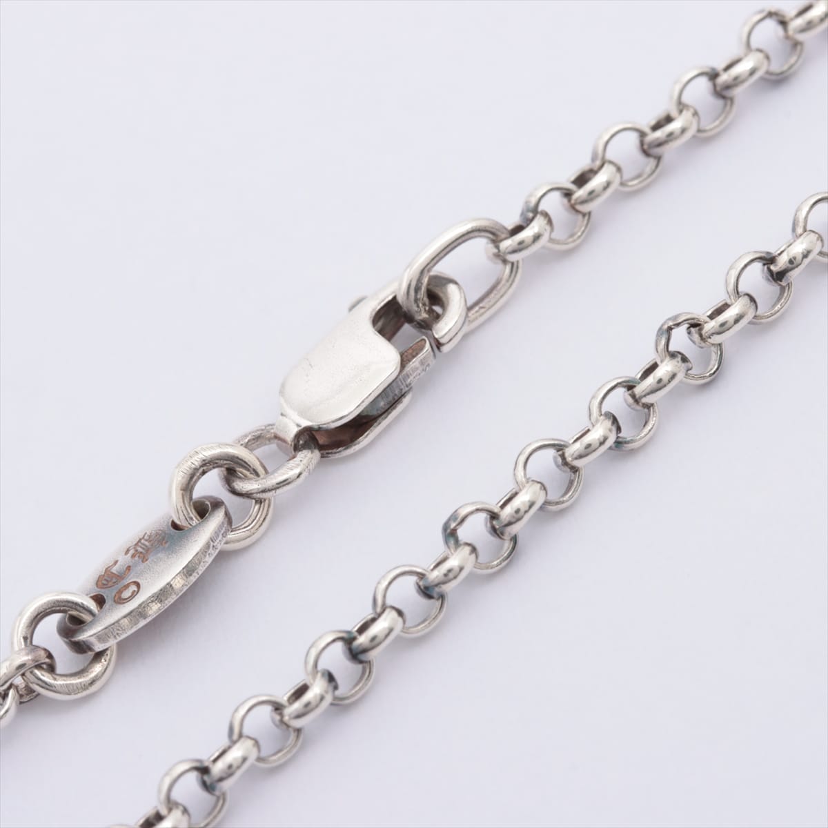 Chrome Hearts Roll Chain 18 Inches Necklace 925 5.2g