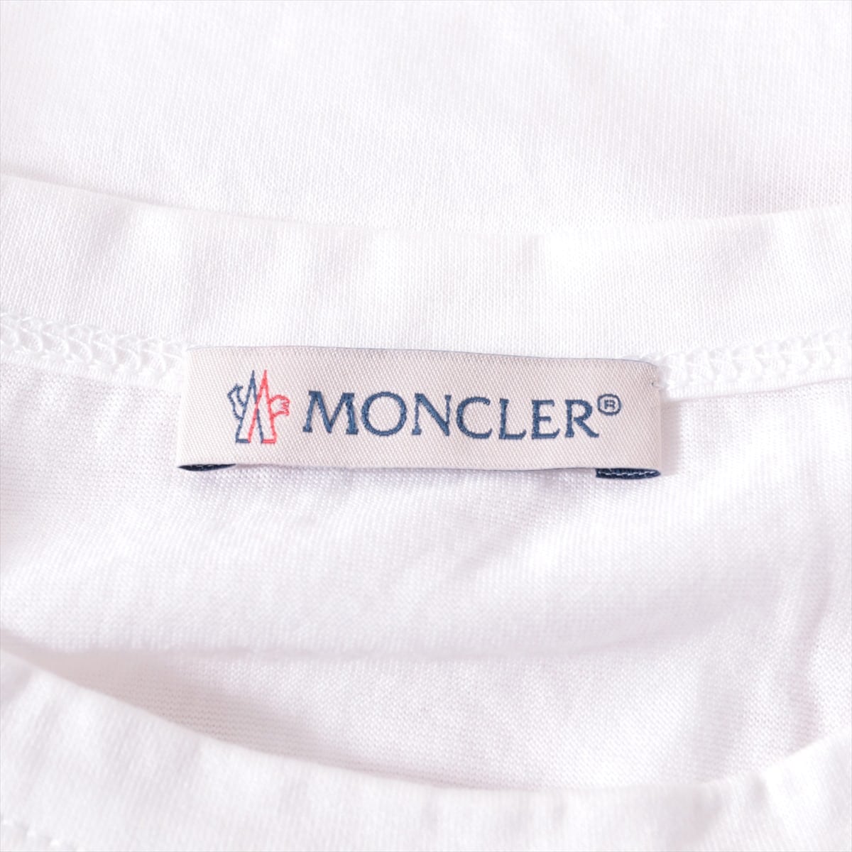 Moncler 20 years Cotton T-shirt M Men's White