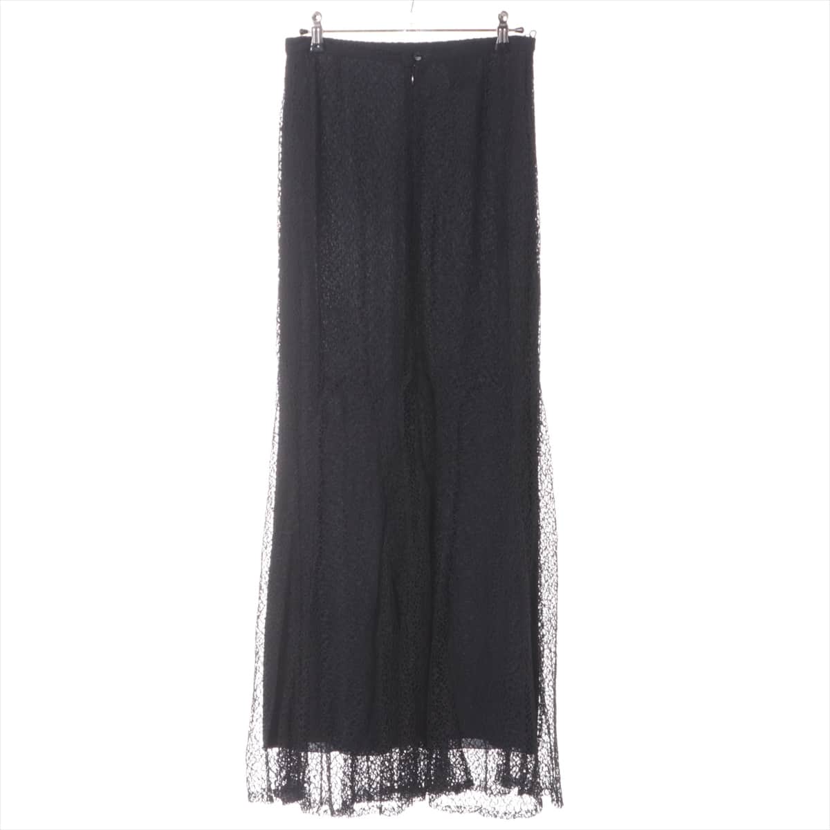 Chanel 99A Cotton & rayon Skirt 38 Ladies' Black